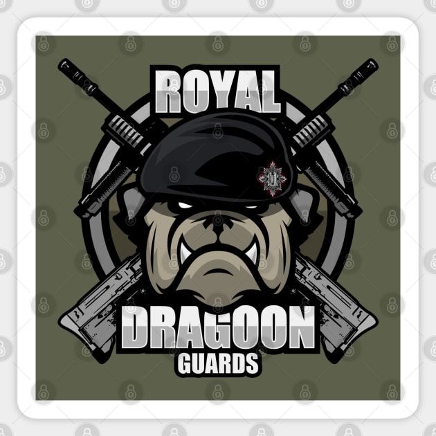 Royal Dragoon Guards Sticker by TCP
